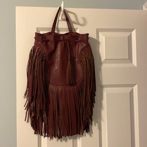 Forever 21 Leather Backpack